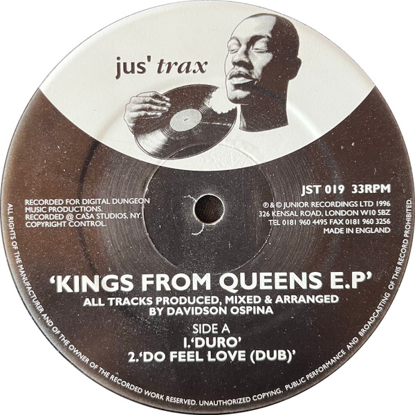 Davidson Ospina - Kings From Queens E.P | Jus' Trax (JST 019) - main