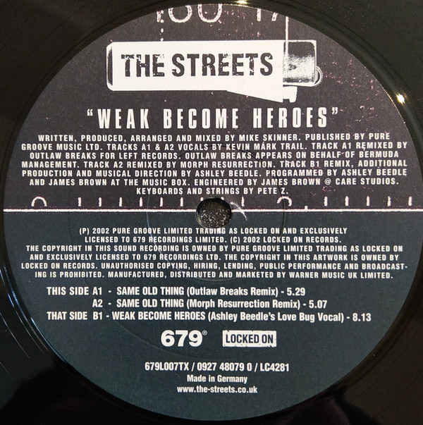The Streets - Weak Become Heroes | 679 (679L007TX) - 3