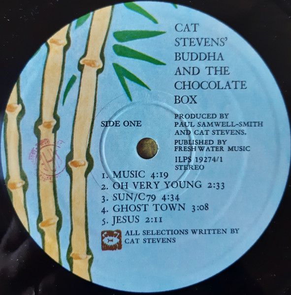 Cat Stevens - Buddha And The Chocolate Box | Island Records (ILPS 19274) - 4
