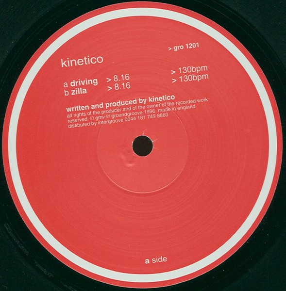Kinetico - Driving | Ground Groove (gro 1201)
