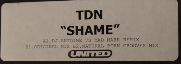 TDN - Shame | 3345 Recordings (334518) - main