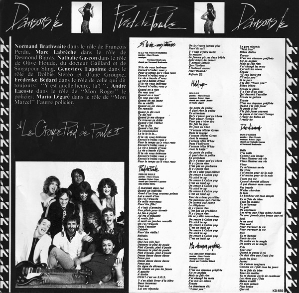 Le Groupe Pied De Poule - Pied De Poule | Kébec-Disc (KD 559) - 3