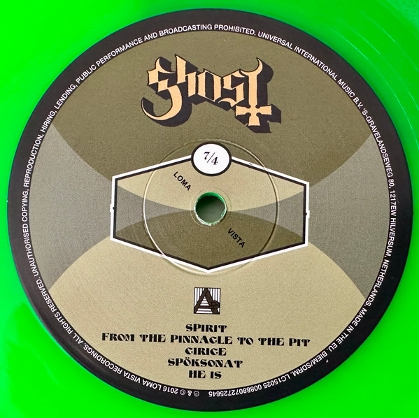 Ghost - Meliora (10th Anniversary Edition) | Loma Vista (00888072725638) - 3