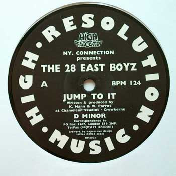 NY. Connection Presents The 28 East Boyz - Trip 2 Nite / Jump To It | High Resolution Records (RRS 002) NY. Connection Presents The 28 East Boyz - Trip 2 Nite / Jump To It | High Resolution Records (RRS 002)