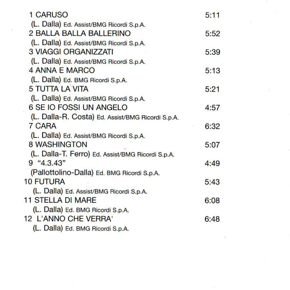 Lucio Dalla - DallAmeriCaruso | Corriere Della Sera (none) - 4 Lucio Dalla - DallAmeriCaruso | Corriere Della Sera (none) - 4