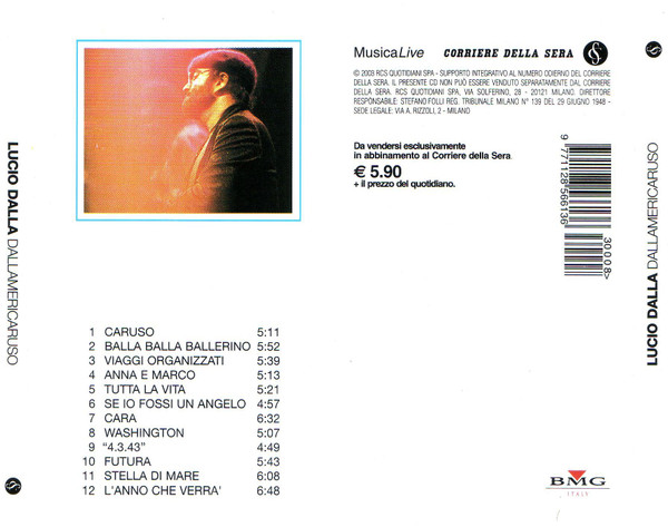 Lucio Dalla - DallAmeriCaruso | Corriere Della Sera (none) - 2 Lucio Dalla - DallAmeriCaruso | Corriere Della Sera (none) - 2