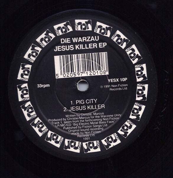 Die Warzau - Jesus Killer EP | Non Fiction Records (YESX 10P)