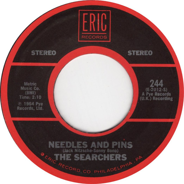 The Searchers - Love Potion Number Nine / Needles And Pins (7") [Vinyl] | Eric Records (244)