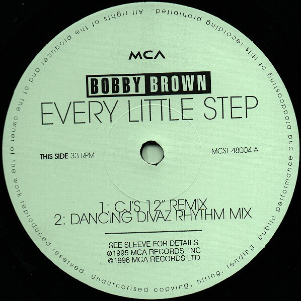 Bobby Brown - Every Little Step | MCA Records (MCST 48004) - 3 Bobby Brown - Every Little Step | MCA Records (MCST 48004) - 3