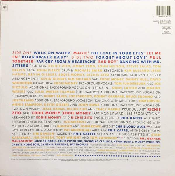 Eddie Money - Nothing To Lose | Columbia (FC 44302) - 2