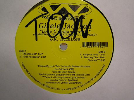 Gisele Jackson - Love Commandments (UK Remixes) | Waako Records (WR 1254) - main Gisele Jackson - Love Commandments (UK Remixes) | Waako Records (WR 1254) - main