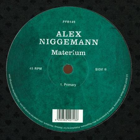 Alex Niggemann - Materium | Poker Flat Recordings (PFR149) - 2