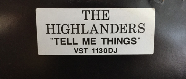 The Highlanders - Tell Me Things | Virgin (VST 1130 DJ)