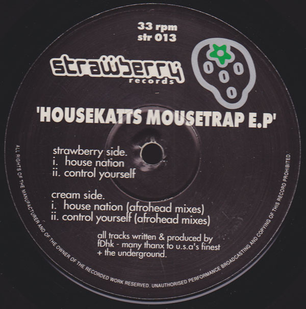 Felix Da Housecat - Housekatts Mousetrap E.P | Strawberry Records (str 013)