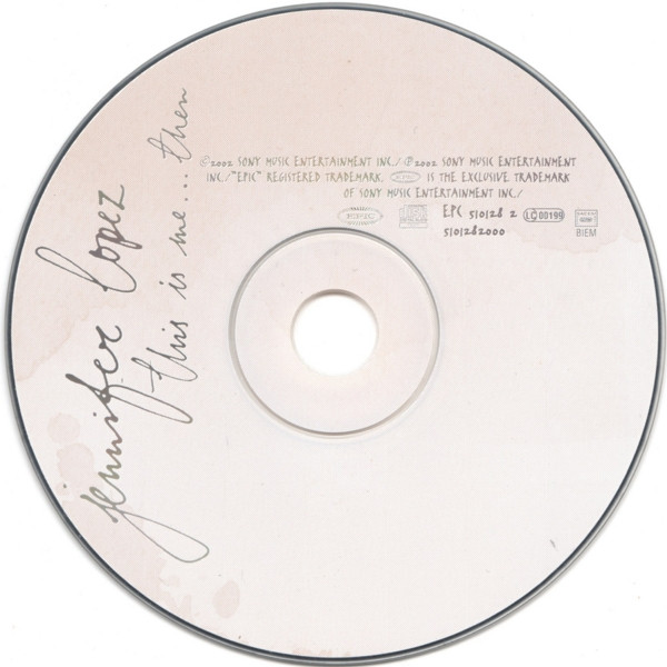 Jennifer Lopez - This Is Me...Then | Epic (2 510128) Jennifer Lopez - This Is Me...Then | Epic (2 510128)