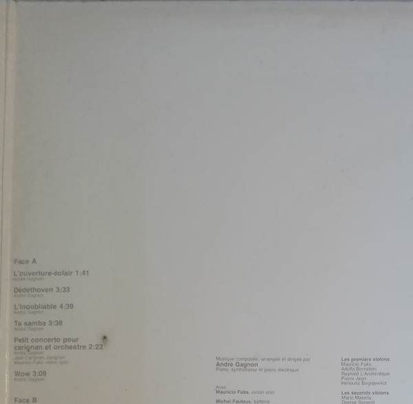 André Gagnon - Neiges | Columbia (QSP-44252) - 3 André Gagnon - Neiges | Columbia (QSP-44252) - 3