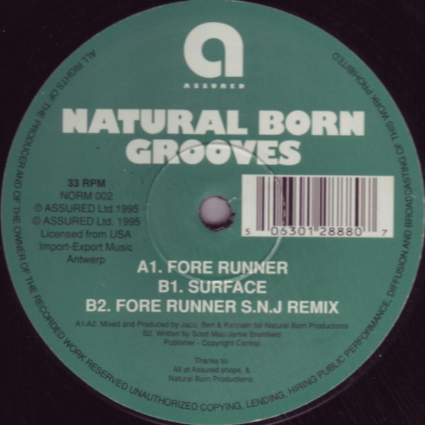Natural Born Grooves - Fore Runner | Assured (NORM 002) - main