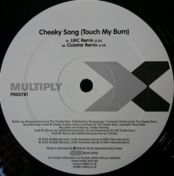The Cheeky Girls - Cheeky Song (Touch My Bum) | Multiply Records (PRO3781)