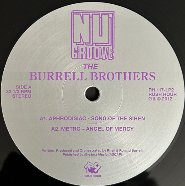 Burrell - The Nu Groove Years Part 2 1988-1992 | Rush Hour (RH 117-2 LP) - 3