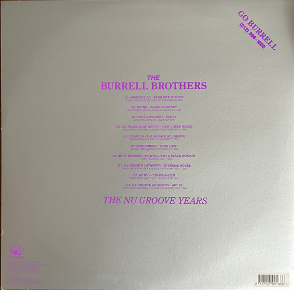 Burrell - The Nu Groove Years Part 2 1988-1992 | Rush Hour (RH 117-2 LP) - 2