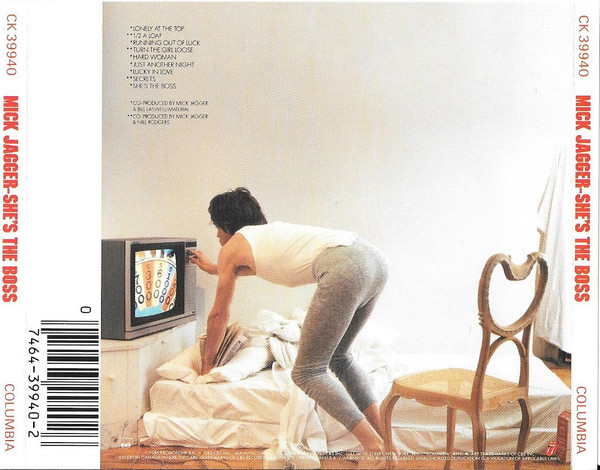 Mick Jagger - She's The Boss | Columbia (CK 39940) - 4 Mick Jagger - She's The Boss | Columbia (CK 39940) - 4
