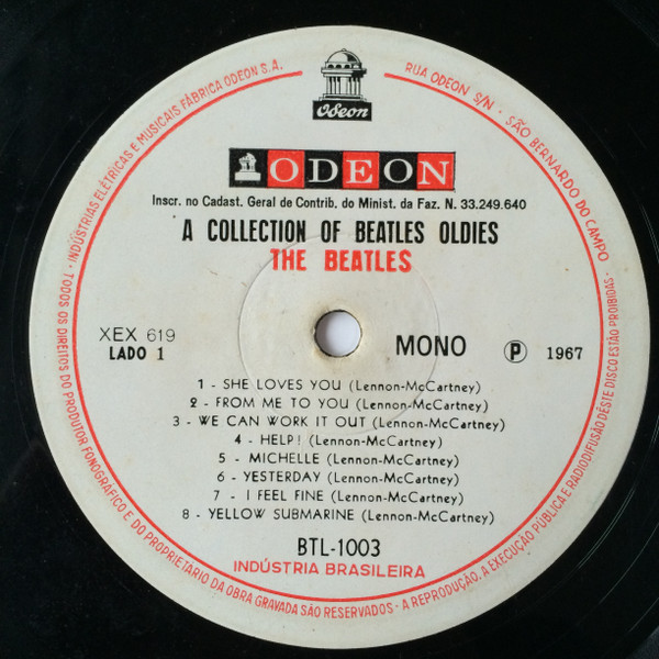 The Beatles - A Collection Of Beatles Oldies | Odeon (BTL 1003) - 3 The Beatles - A Collection Of Beatles Oldies | Odeon (BTL 1003) - 3