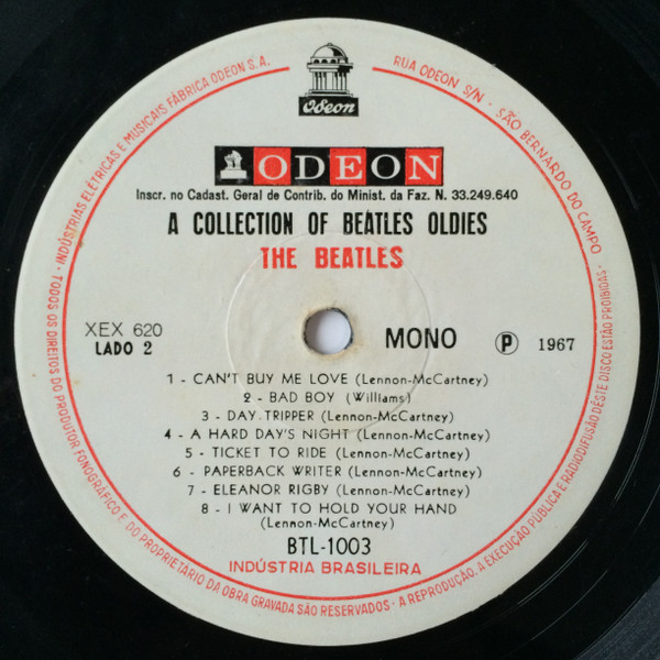The Beatles - A Collection Of Beatles Oldies | Odeon (BTL 1003) - 4 The Beatles - A Collection Of Beatles Oldies | Odeon (BTL 1003) - 4