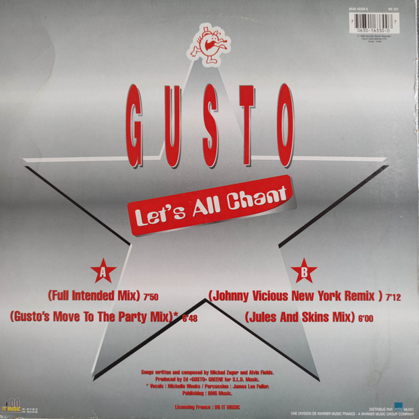 Gusto - Let's All Chant (4 Monster Mixes) | Do It Music (0630-16330-0) - 2 Gusto - Let's All Chant (4 Monster Mixes) | Do It Music (0630-16330-0) - 2