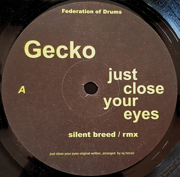 Gecko - Just Close Your Eyes | Federation Of Drums (federation of drums 1.1)