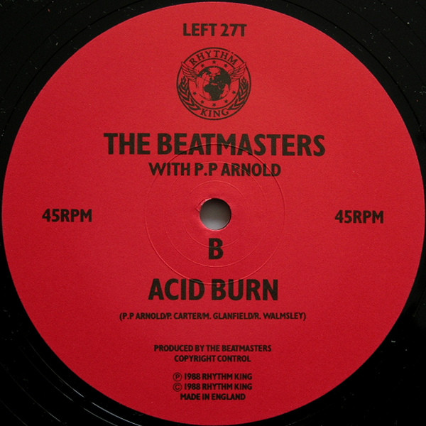 The Beatmasters With P.P. Arnold - Burn It Up | Rhythm King (LEFT 27T) - 4