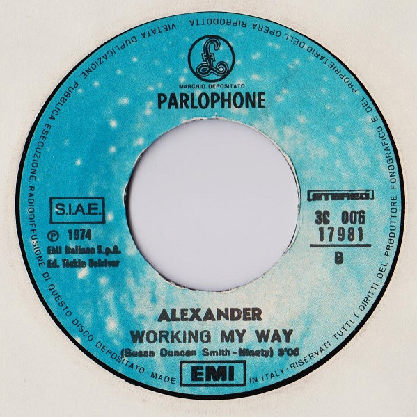 Alexander - Stardust | Parlophone (3 C006-17981) - 4 Alexander - Stardust | Parlophone (3 C006-17981) - 4