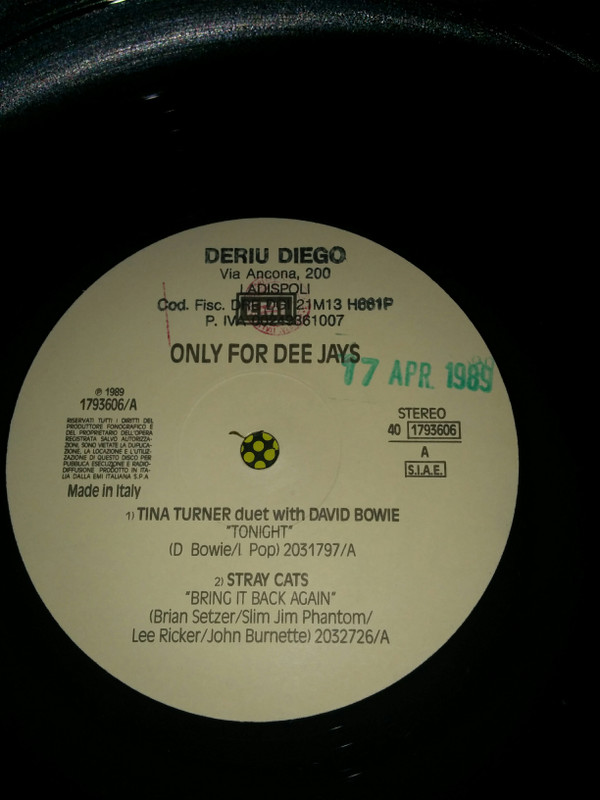 Various - Only For Dee Jays | EMI (40 1793606)