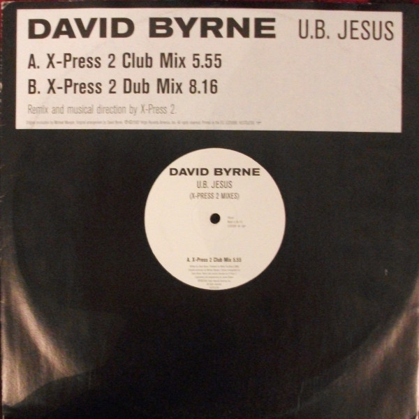 David Byrne - U.B. Jesus | Virgin (VUSTDJ238)