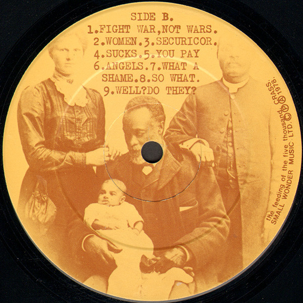 Crass - The Feeding Of The Five Thousand | Small Wonder Records (WEENY 2) - 4