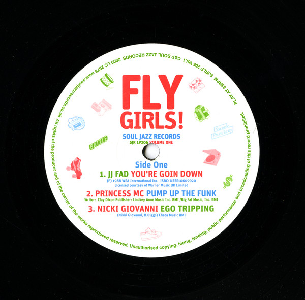 Various - Fly Girls! (B-Boys Beware: Revenge Of The Super Female Rappers!) (Volume 1) | Soul Jazz Records (SJR LP206 VOL. 1)