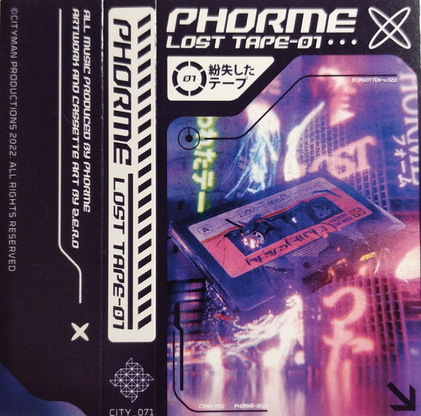 Phorme - LOST​-​TAPE01: AZUA | Cityman Productions (CITY_071) - main