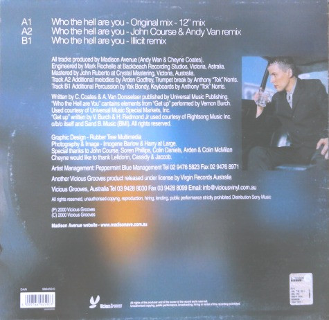 Madison Avenue - Who The Hell Are You | Dance Pool (DAN 669459 0) - 2 Madison Avenue - Who The Hell Are You | Dance Pool (DAN 669459 0) - 2