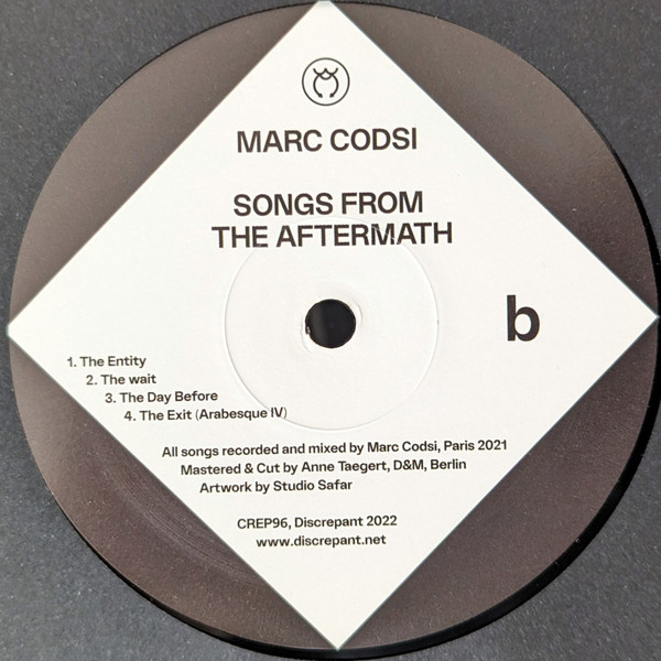 Marc Codsi - Songs From The Aftermath | Discrepant (CREP96) - 3