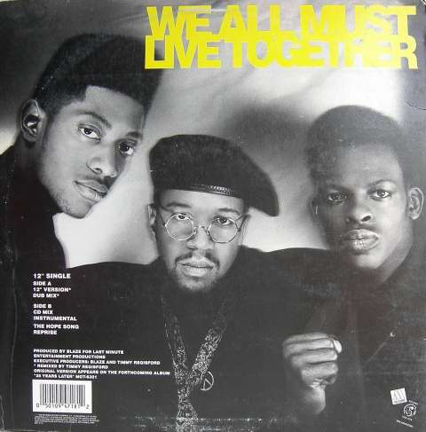 Blaze - We All Must Live Together | Motown (MOT 4718) - 2