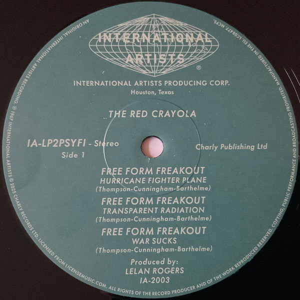 Red Krayola With The Familiar Ugly - The Parable Of Arable Land | International Artists (IA-LP2PSYFI) - 4