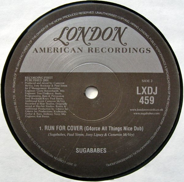Sugababes - Run For Cover | London Records (LXDJ 459) - 2 Sugababes - Run For Cover | London Records (LXDJ 459) - 2