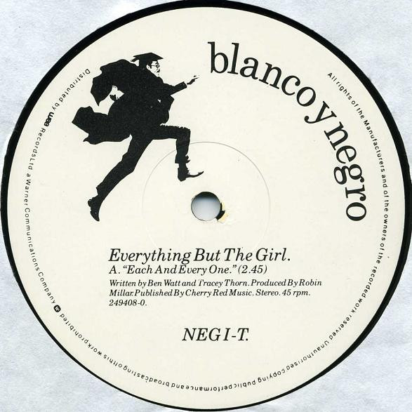 Everything But The Girl - Each & Every One | Blanco Y Negro (NEG 1-T) - 3