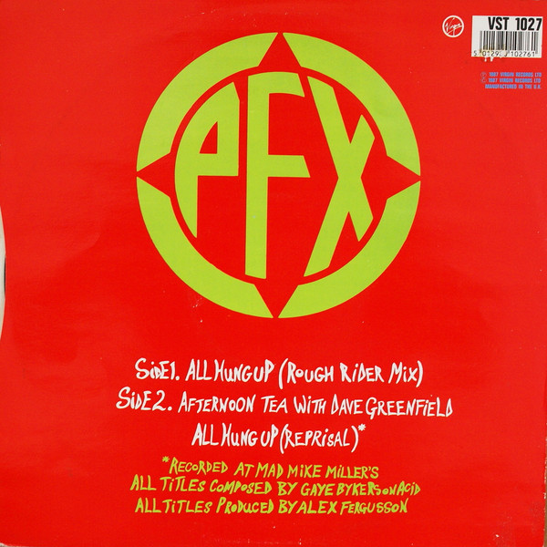 Gaye Bykers On Acid - All Hung Up | Virgin (VST 1027) - 2