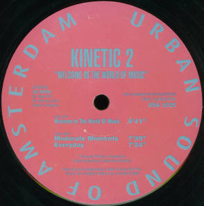 Kinetic - Welcome In The World Of Music | Urban Sound Of Amsterdam (USA 3025) - main