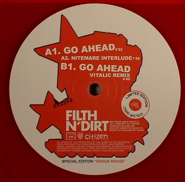 Filth'n'Dirt - Go Ahead | Citizen Records (CTZ015) - 2