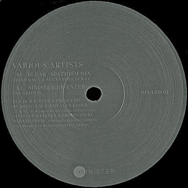 Various - Sinister | Sinister (SIN LTD 02)
