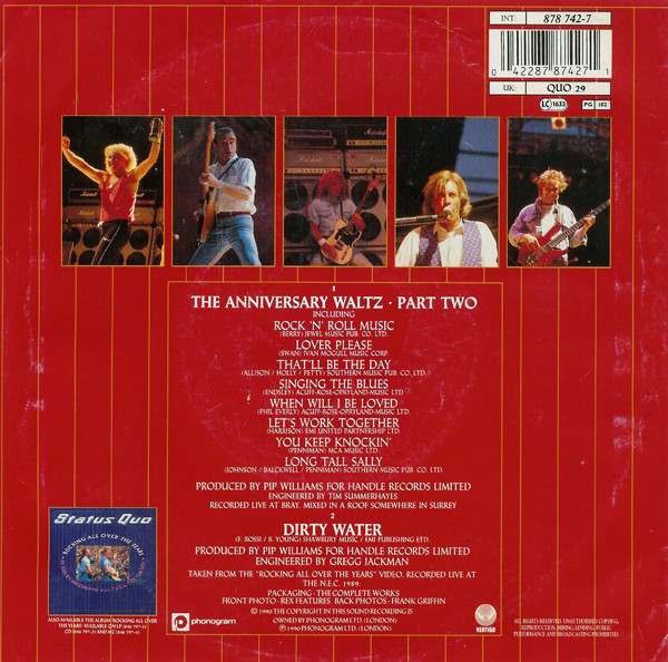 Status Quo - The Anniversary Waltz - Part Two | Vertigo (878 742-7) - 2