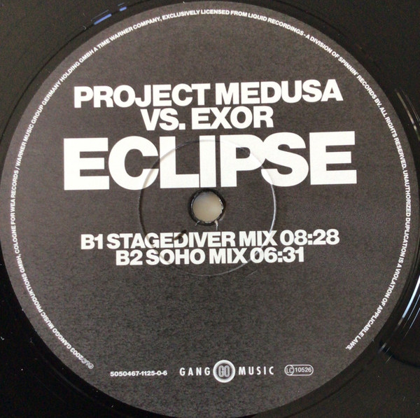 Project Medusa Vs. Exor - Eclipse | Gang Go Music (GG076) - 4 Project Medusa Vs. Exor - Eclipse | Gang Go Music (GG076) - 4