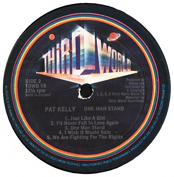 Pat Kelly - One Man Stand | Third World (TDWD 15) - 4