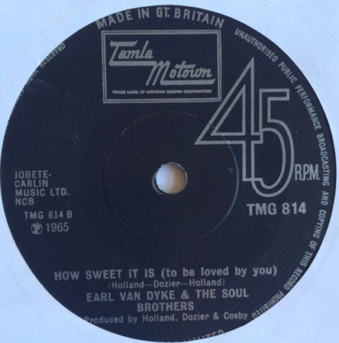 Earl Van Dyke & The Soul Brothers - I Can't Help Myself | Tamla Motown (TMG 814) - 4 Earl Van Dyke & The Soul Brothers - I Can't Help Myself | Tamla Motown (TMG 814) - 4